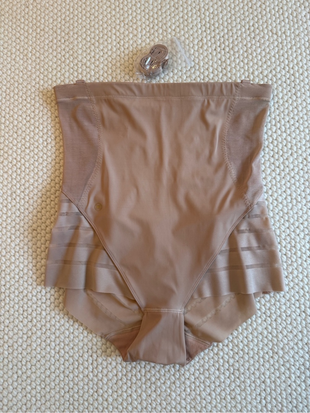 Honeylove High-Waisted Sculpting Briefs in Beige